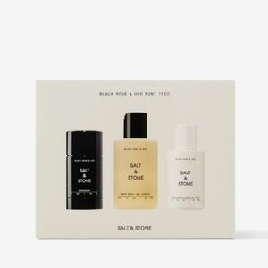 Salt & Stone Black Rose & Oud Mini Trio
